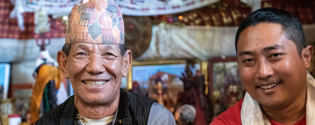Meisterschamane Dhansing Tamang aus Nepal in Berlin (5.-10.9.2024)